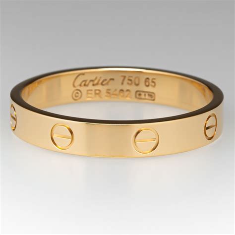 mens cartier love ring